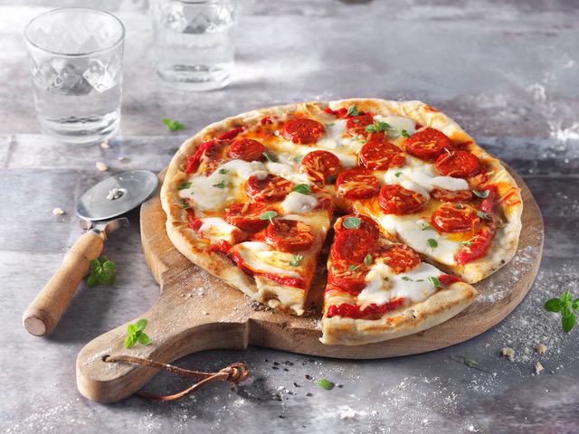 Rezept Grill-Pizza mit feuriger Chorizo